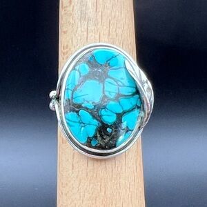 Vintage Hubei Turquoise Ring